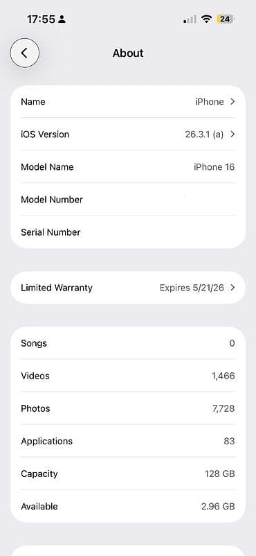 айфон 6 16 гб цена бу: IPhone 16, 128 ГБ, Black Titanium, Наушники, Защитное стекло, Чехол — 1