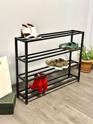 Полка для обуви, Железо