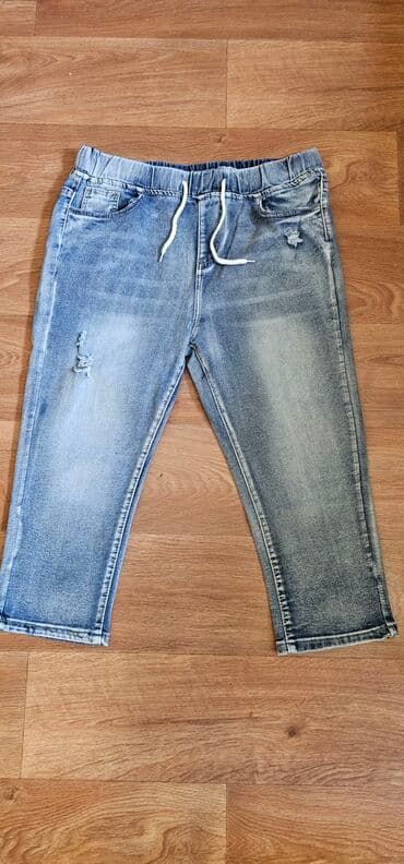 джинсы подростковые: Бермуды — 4