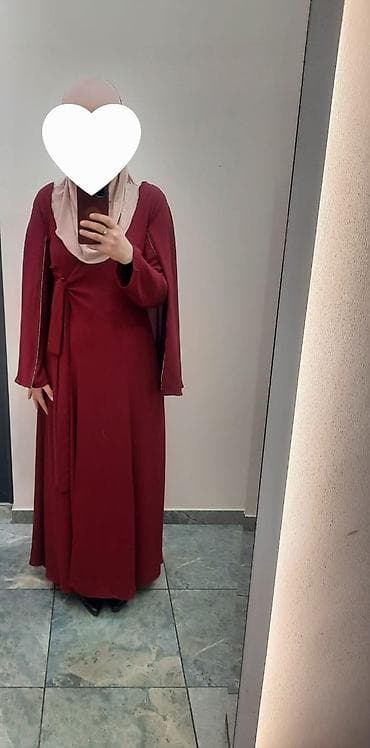 Джинсы: Продаю платье кимоно бордового цвета за 7000 с. Ткань приятная, не — 2