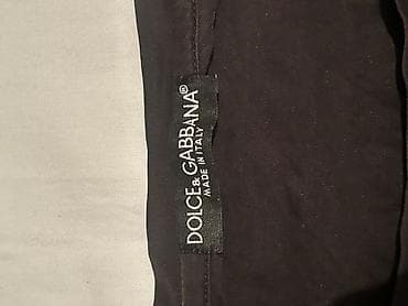 Эркектер кийими: Эркектердин футболкасы, Стандарт, Dolce & Gabbana, Колдонулган, түсү - Кара, Өзү алып кетүү — 3