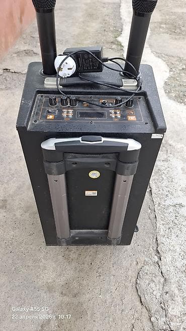 сайма модем: Портативная акустическая система JBZ с двумя беспроводными микрофонами — 6