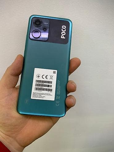 Poco X5 5G, Б/у, 256 ГБ, цвет - Зеленый, 2 SIM
