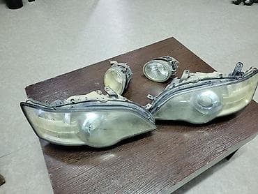 Комплект передних фар Subaru 2004 г., Б/у, Оригинал, Япония