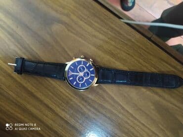 золотой цепочки: Классические часы часы, Armani, Италия, Мужские, Новый — 5