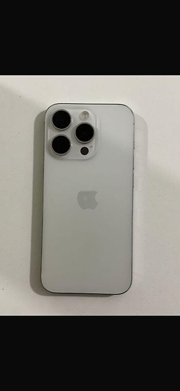 мега вид: IPhone 15 Pro, Б/у, 512 ГБ, Белый, В рассрочку, 81 % — 1