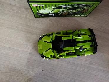 Велосипед тетиктери: Конструктор «Brick Playing Popk» — спортивный автомобиль - Набор для — 4