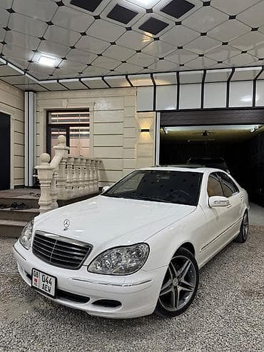разный: Mercedes-Benz S-Class: 2002 г., 5 л, Автомат, Бензин, Седан — 1
