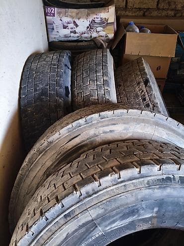 trailer: Продаю Грузовые шины Б/У. 
Один новый — 1