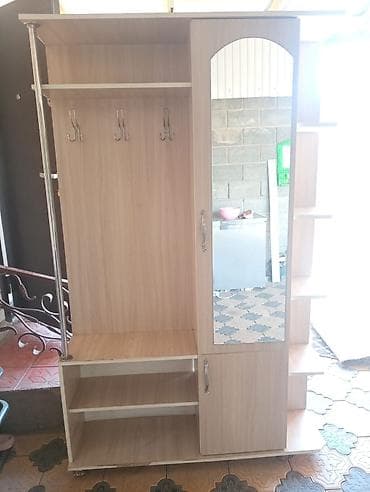 Шкафы: Шкаф-прихожая, Б/у, С зеркалом, ЛДСП — 3