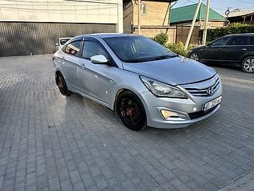 Унаа сатуу: Hyundai Accent: 2015 г., 1.6 л, Кол менен иштөөчү, Бензин, Седан — 1