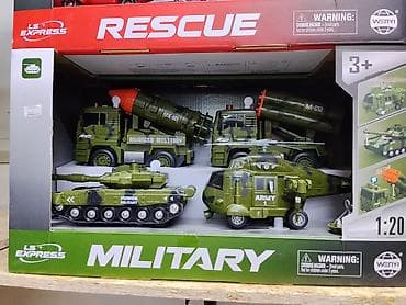 Набор игрушечной военной техники WENYI, масштаб 1:20. В комплекте: -