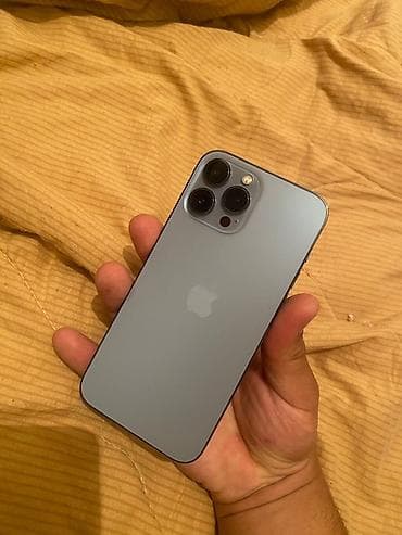 IPhone 13 Pro Max, Б/у, 256 ГБ, Sierra Blue, 84 % at lalafo.kg IPhone 13 Pro Max, Б/у, 256 ГБ, Sierra Blue, 84 %