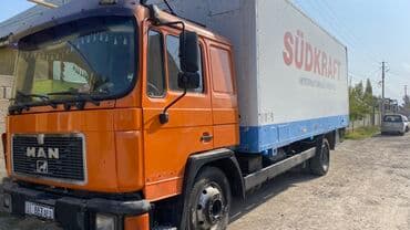 автомобили для инвалидов с ручным управлением: Грузовик, MAN, Б/у — 2