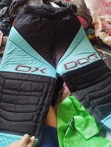 трико барсовка: Игровые вратарские штаны OXDOG (флорбол/инлайн-хоккей). - Модель с — 2