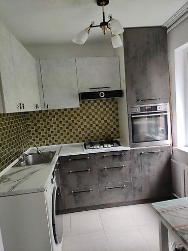Квартиры: 2 комнаты, 48 м², 7 мкр 104 серия, 1 этаж, Евроремонт — 2