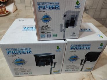 аквариумная рыбка: Фильтры рюкзачки.
Очень удобные для небольших аквариумов — 4