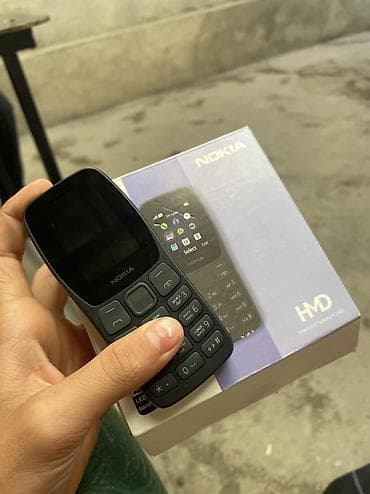mateview 28: Nokia 105 4G, Новый, 4 ГБ, цвет - Черный, 2 SIM — 2