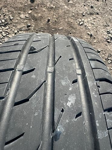 р17 мерс: Шины 195 / 65 / R 15, Лето, Б/у, Комплект, Легковые, Continental — 2