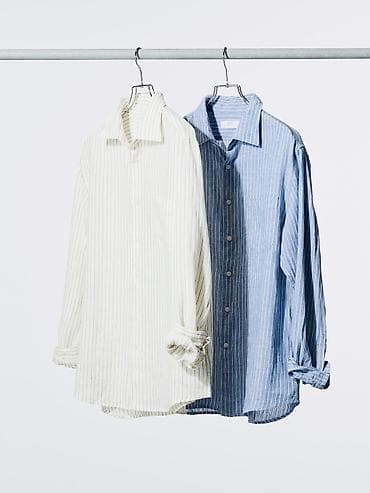 джинсы слоучи: Мужская рубашка, M, L, Uniqlo, Новый, цвет - Белый, Самовывоз, Бесплатная доставка, Платная доставка — 4