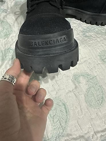 balenciaga: Мужские ботинки, 43, Balenciaga, Новый, цвет - Черный, Самовывоз — 6