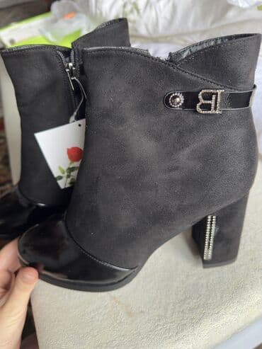 обувь подросковый: Женские ботильоны Vernessi - Материал верха: комбинированный — мягкий — 4