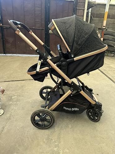 doona x: Коляска, Другой бренд, цвет - Черный, Б/у, Самовывоз — 2