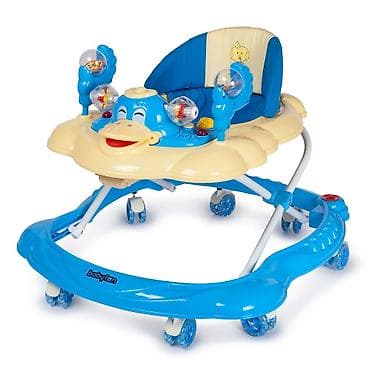 Детские ходунки: Детские ходунки Babyton с игровым столиком - Яркий дизайн в виде — 1