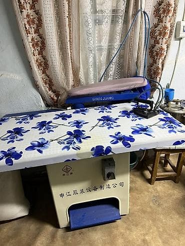настольная гладильная доска: Промышленный гладильный комплекс SHEN JIANG - Полноразмерный — 1