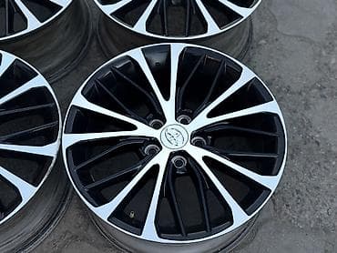 01: Литые Диски R 18 Toyota, Комплект, отверстий - 5, Б/у — 8