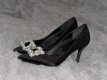 женские очки: Туфли Roger Vivier Paris - Цвет: черный - Материал верха: сатин - — 3