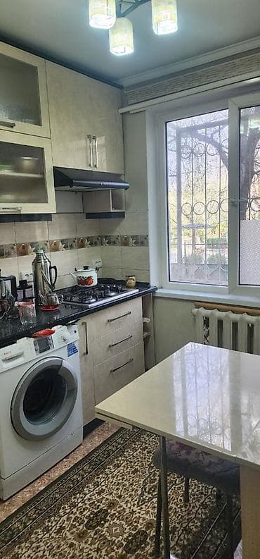 2 bedroom: 2 комнаты, 43 м², ул. Боконбаева / Гоголя 104 серия, 1 этаж, Косметический ремонт — 5