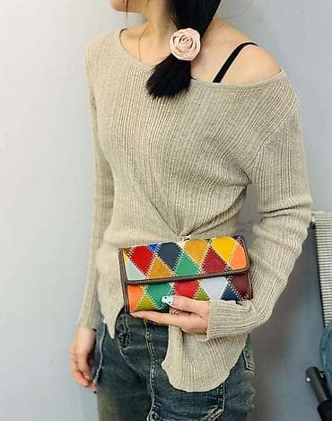 косметичку: Большая женская сумка-шоппер с ярким пэчворк-дизайном - Формат — 9