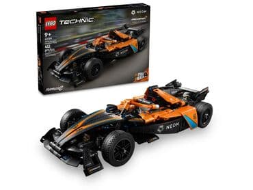 Игрушки: Lego technic 42169 Гоночный автомобиль NEOM McLaren Формулы E,452 — 1