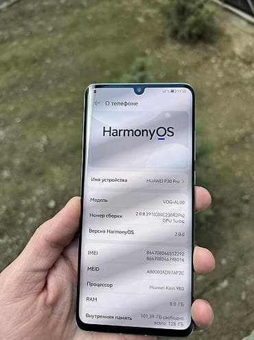 ryzen 5 3500u: Huawei P30 Pro, Б/у, 128 ГБ, цвет - Голубой, 2 SIM — 9