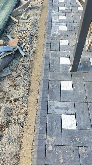 греческий орех: Тротуарная плитка вибролитая - Форматы: прямоугольник и квадрат для — 3