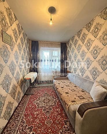 одно комнатный квартира бишкек васток 5: 2 комнаты, 60 м² — 4