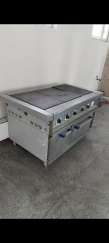 Профессиональная электрическая плита с духовкой для общепита