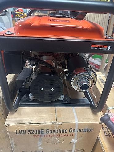 Инструменты: Бензиновый генератор LIDI 5200E. - Однофазный электрогенератор с — 3