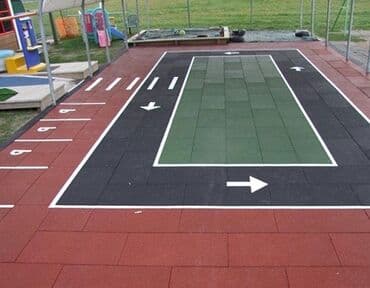 резиновые покрытия для спортивных площадок: Резиновая крошка для спортивных покрытий - Фракция: мелкая и средняя — 7