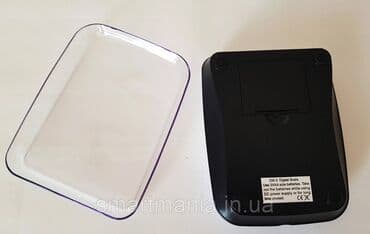 кухонный стрл: Весы цифровые DM.3 (±0,1-3000 г) с функцией счета, съемной крышкой и — 2