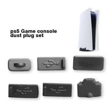 картриджи для подика: Заглушка защитная от пыли для консоли PlayStation 5, порт USB и HDMI — 2