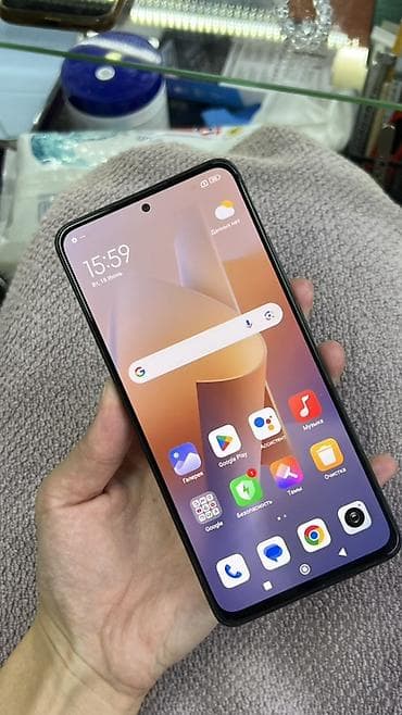 second tech: Redmi, Redmi Note 12R Pro, Б/у, 256 ГБ, цвет - Черный, 2 SIM — 4