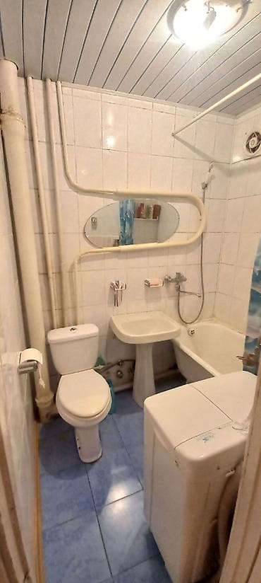 Батирди ижарага алам: 3 бөлмө, 58 м², 104-серия, 1 кабат, Косметикалык ремонт — 3