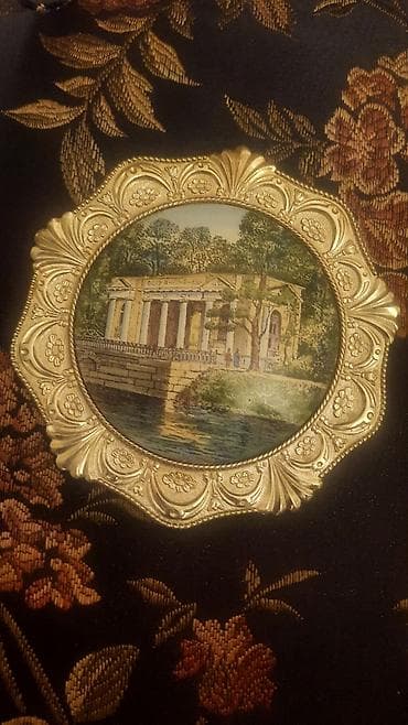 Другой декор и предметы интерьера: Набор декоративных настенных тарелок с видами классических парков и — 2