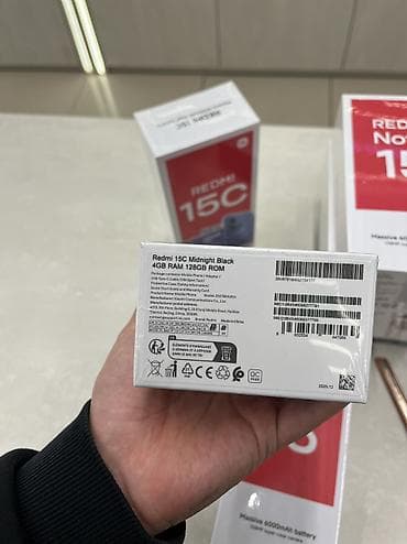 redmi 9 lite: Redmi, Redmi 15C, Новый, 128 ГБ, цвет - Синий, В рассрочку, 2 SIM — 2