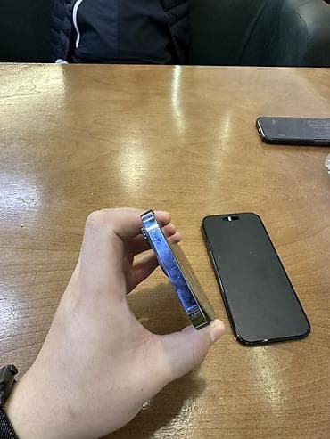 honor 7c: IPhone 13 Pro, Б/у, 256 ГБ, Голубой, Чехол, 85 % — 7