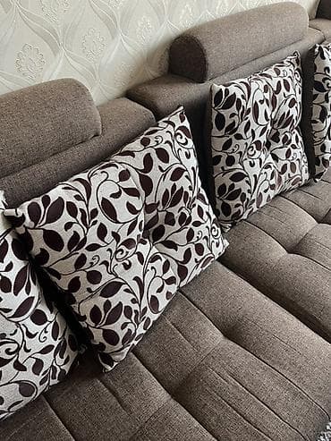 Кеңсе буюмдары: Ашкана үчүн жумшак бурчек, түсү - Күрөң — 4