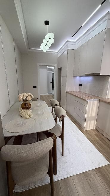 72: 3 комнаты, 71 м², Кок-Жар мкр Элитка, 10 этаж, Евроремонт — 9