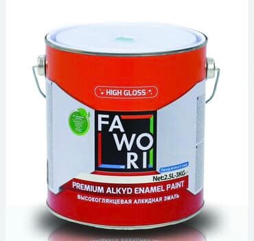 Эмаль: Акриловая краска Norma предназначена для окрашивания стен и потолков lalafo.kg да — 2 Эмаль: Акриловая краска Norma предназначена для окрашивания стен и потолков — 2